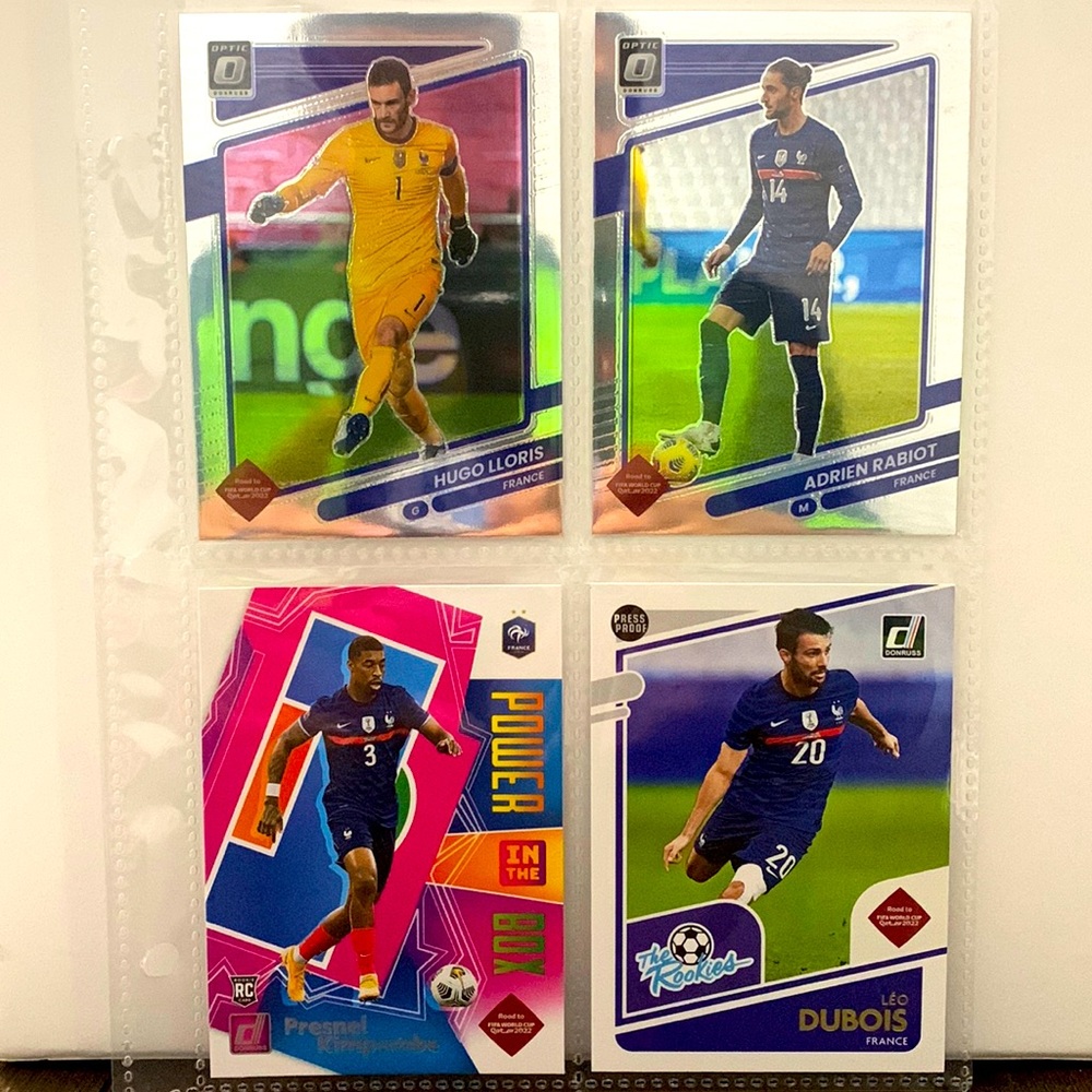 FRANCE 🇫🇷 NATIONAL SOCCER TEAM TRADING CARDS🔥🔥